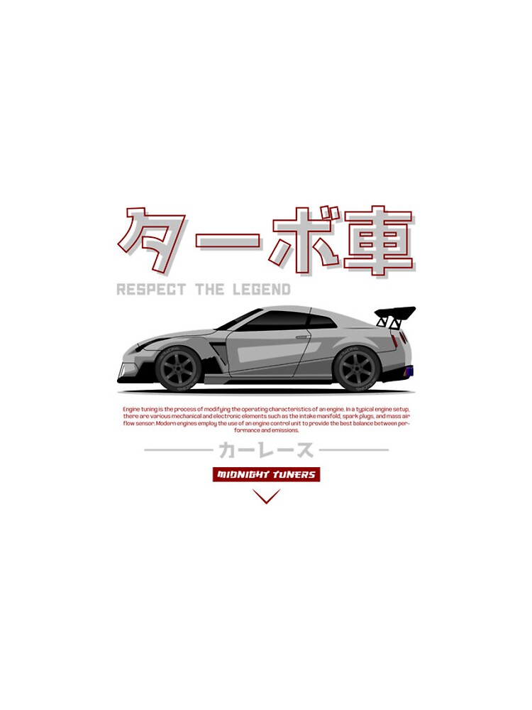 Thumbnail 4 of 4, iPhone Case, Silver JDM GTR R35 Legend designed and sold by RacingSize.