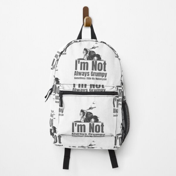 Item preview, I'm Not Always Grumpy Sometimes I Ride My Motorcycle designed and sold by khadijat297.