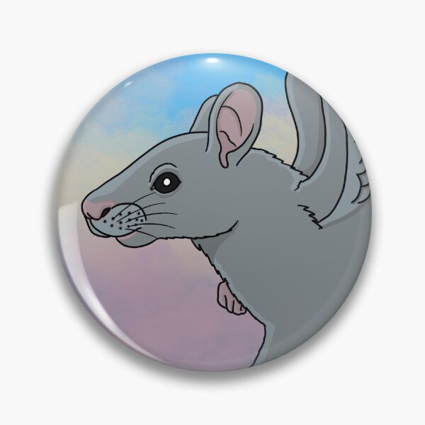 Item preview, Angel Rat with cloud background  designed and sold by Redtailedbailys.