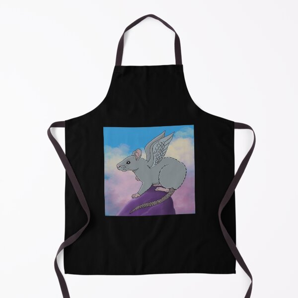 Item preview, Angel Rat with cloud background designed and sold by Redtailedbailys.