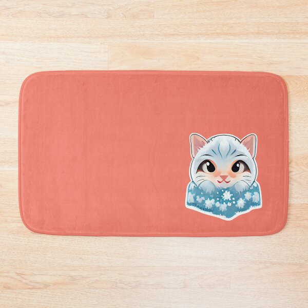 Item preview, Lovely Christmas Cute Cat Closeup In Winter Scenery Staring At You  designed and sold by KOTOdesign.