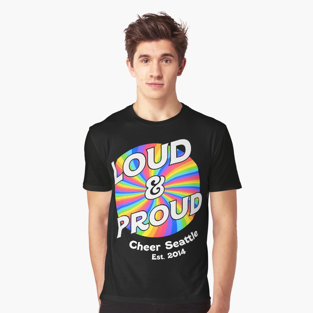 Item preview, Graphic T-Shirt designed and sold by CheerSeattle.