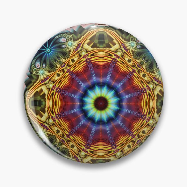 Item preview, Colourful Psychedelic Kaleidoscope designed and sold by pinkal.