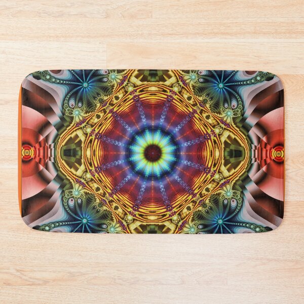 Item preview, Colourful Psychedelic Kaleidoscope designed and sold by pinkal.