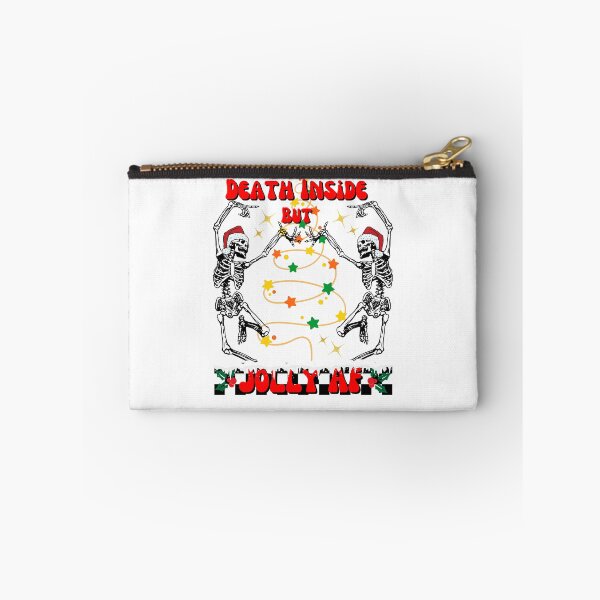 Item preview,  Death inside but jolly af Merry Christmas Christmas vintage shirt Christmas gift  designed and sold by ArtfulGiftShop.