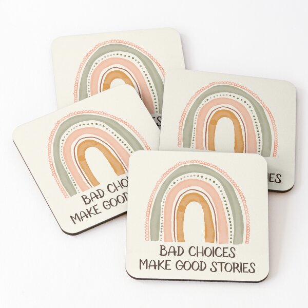 Item preview, Bad Choices Make Good Stories Rainbow designed and sold by bolimj.
