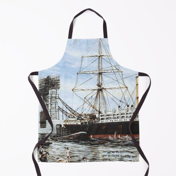 Item preview, CONSTRUCTION OF TOWER BRIDGE AND THE SS RUAHINE  designed and sold by Mackenzie Moulton International Artist .