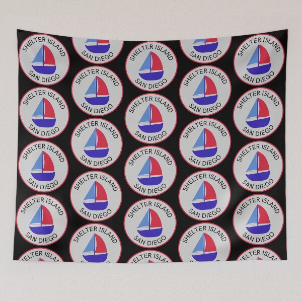 Item preview, Shelter Island San Diego designed and sold by MtWoodsonSales.