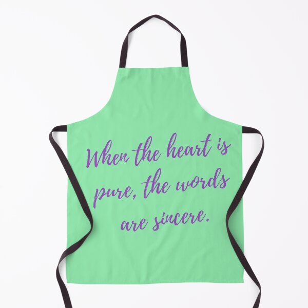 Item preview, When the heart is pure, the words are sincere. designed and sold by Rechtop.