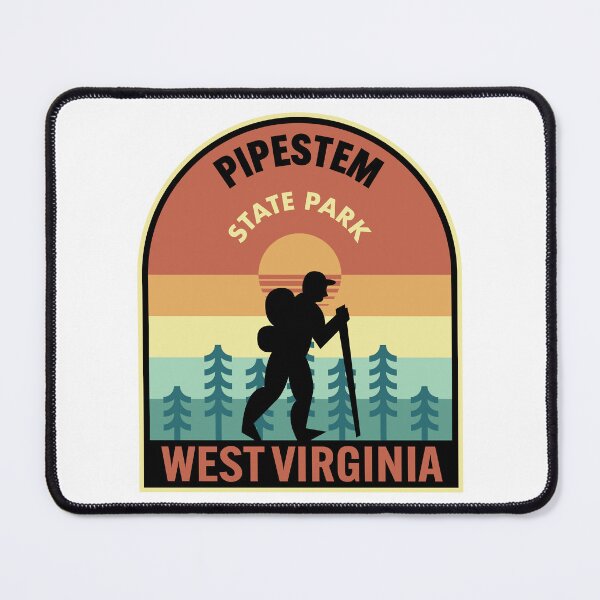 Item preview, Pipestem State Park West Virginia Retro Hiking designed and sold by HalpinDesign.