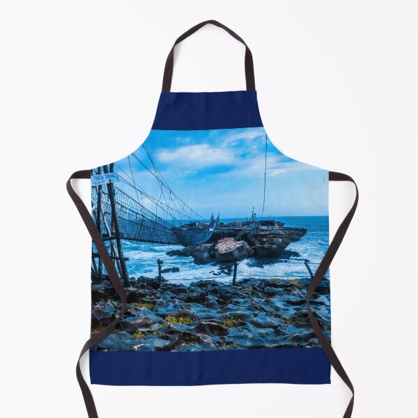 Item preview, Rope foot bridge from plateau to rock island BLUE designed and sold by kall3bu.