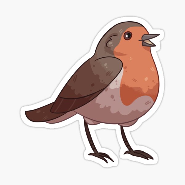 Robin Sticker