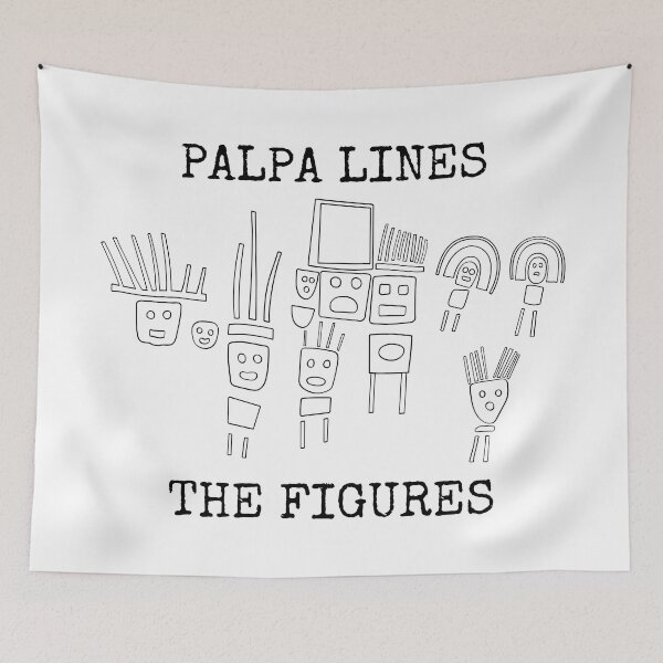 Item preview, Big family - geoglyphs of the figures from Palpa designed and sold by siloto.