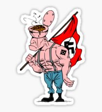 Liftarn Skinhead. Sticker