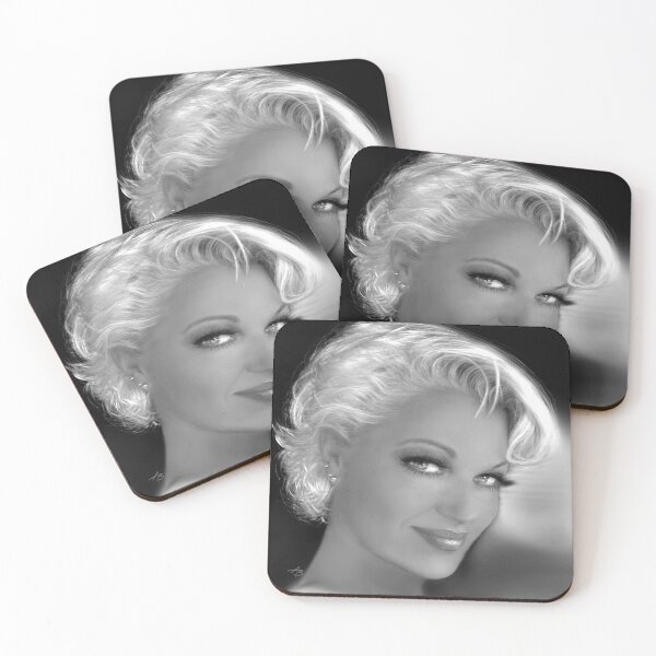 Item preview, Blue Eyes Blond 2 bw designed and sold by AngieBraun.