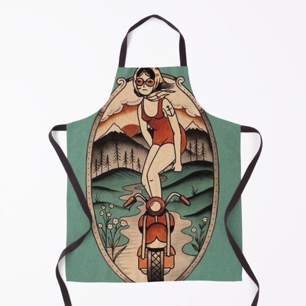 Item preview, Girl Riding Motorcycles designed and sold by duronlawrence.