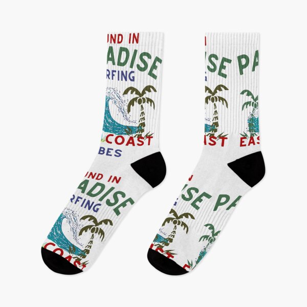 Item preview, Surfing, Found in Paradise, East Coast Vibes on White designed and sold by RnssncCo.