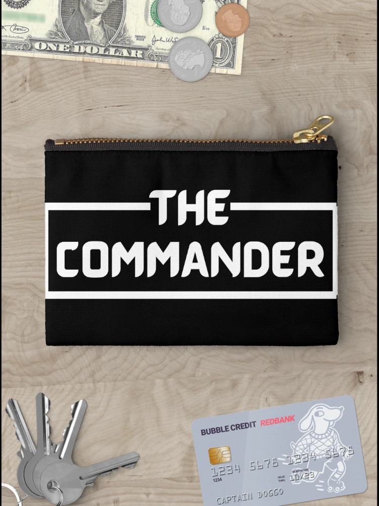 Thumbnail 3 of 4, Zipper Pouch, Commander designed and sold by TrulyRested.