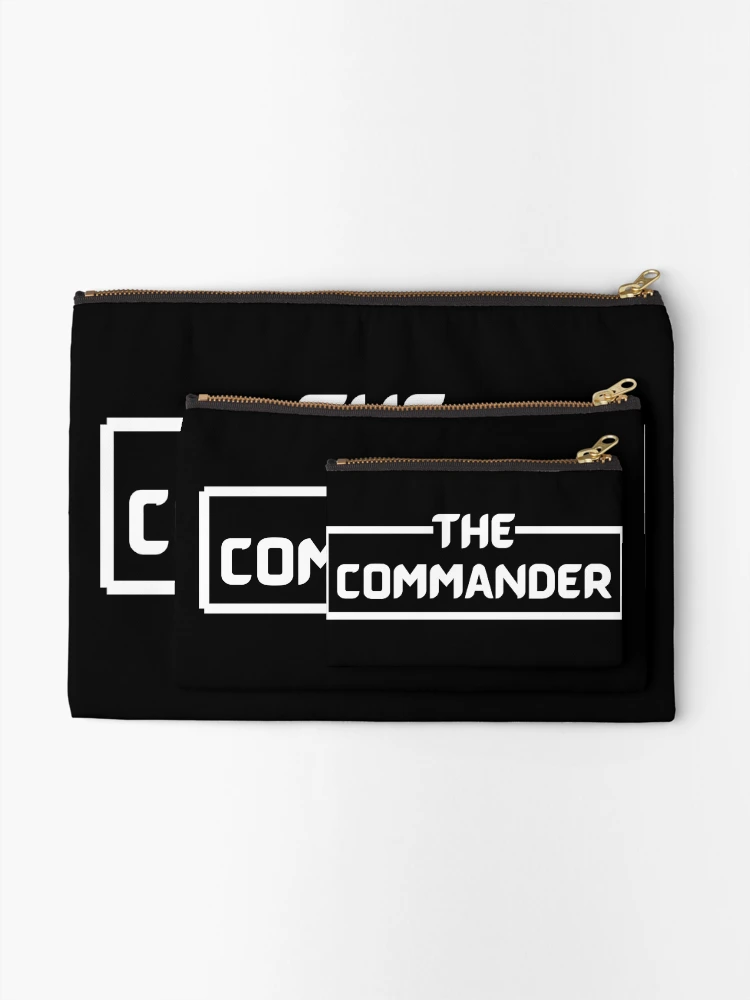 Thumbnail 2 of 4, Zipper Pouch, Commander designed and sold by TrulyRested.