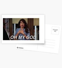 Janice Oh My God Friends Postcards