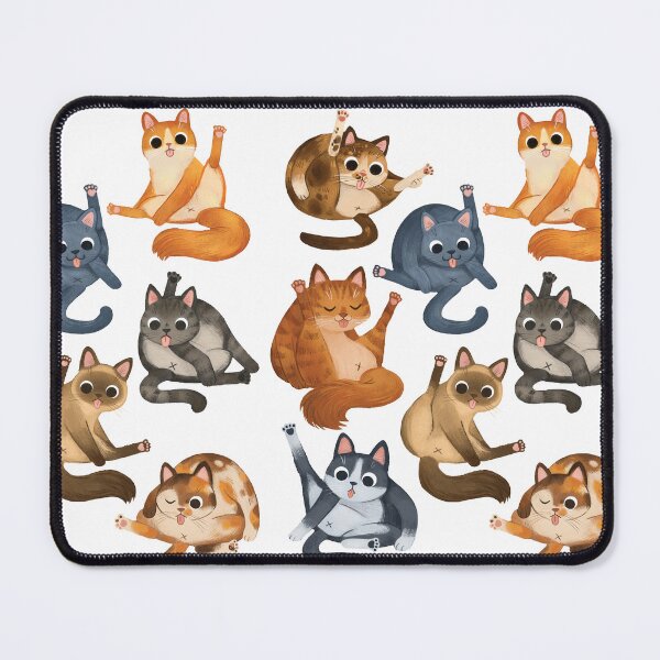 Item preview, Cats Licking their Butts  designed and sold by michelledraws.