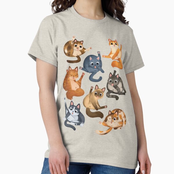 Item preview, Cats Licking their Butts  designed and sold by michelledraws.