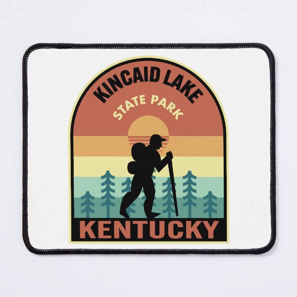 Item preview, Kincaid Lake State Park Kentucky Retro Hiking designed and sold by HalpinDesign.