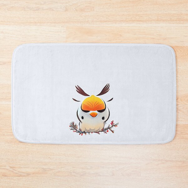 Item preview, Christmas Fluffy Bird Sits On A Snowy Branch designed and sold by KOTOdesign.