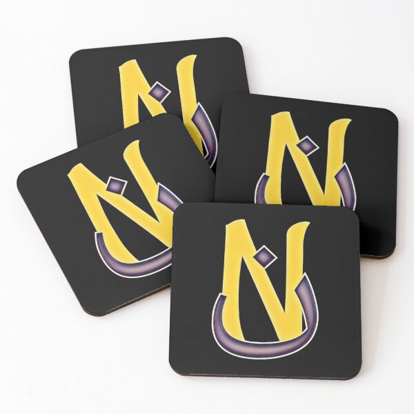 Item preview, Lettre N in arabic alphabet styles initials  designed and sold by S4rit4.