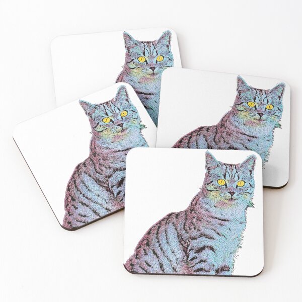 Item preview, Grayish Blue Cat  designed and sold by lovleycat.
