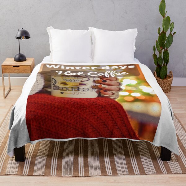 Item preview, Winter days hot coffee designed and sold by marcioks.