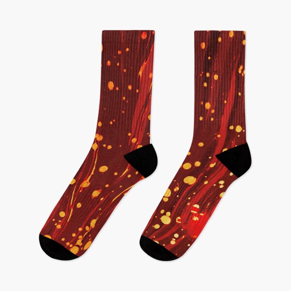 Item preview,  ABSTRACT RED MARBLED PAPER WITH GOLD SPLASHES designed and sold by BulganLumini.