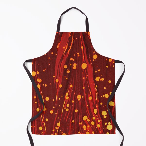 Item preview,  ABSTRACT RED MARBLED PAPER WITH GOLD SPLASHES designed and sold by BulganLumini.