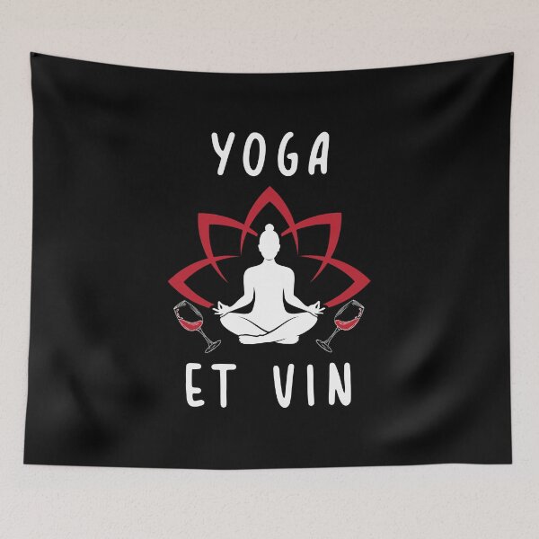 Item preview, Yoga & wine saying wine drinker gift women / ladies designed and sold by Lenny Stahl.