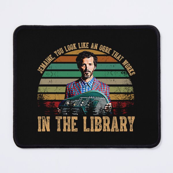 Item preview, in the library the flight of the conchords art gift for fans bret designed and sold by fuglybarbiee.
