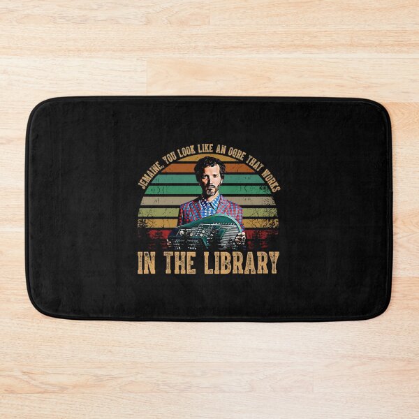 Item preview, in the library the flight of the conchords art gift for fans bret   designed and sold by fuglybarbiee.