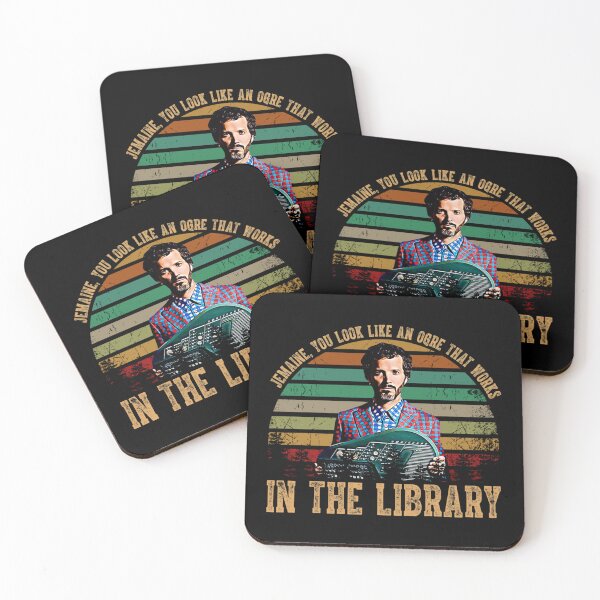 Item preview, in the library the flight of the conchords art gift for fans bret   designed and sold by fuglybarbiee.