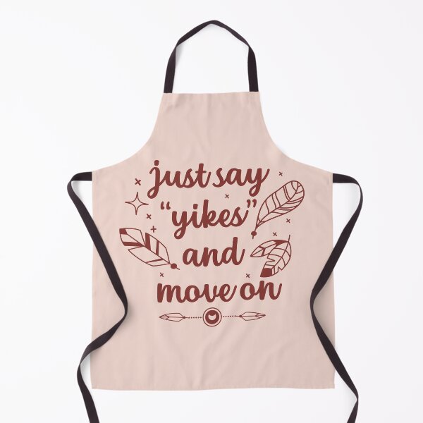 Item preview, Just Say "Yikes" and Move On Typography designed and sold by bolimj.