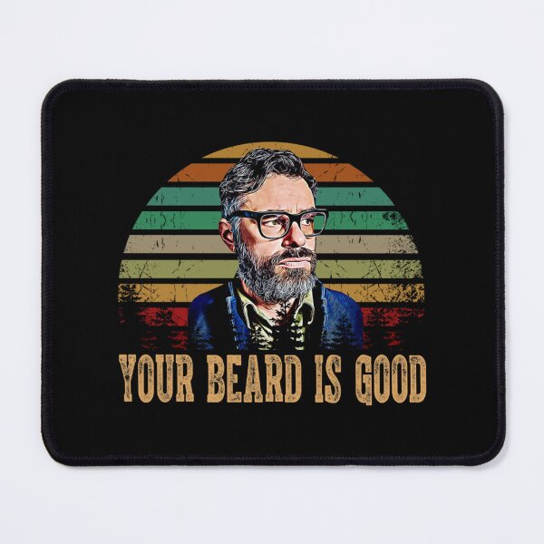 Item preview, Retro beard is good the flight of the conchords art gift for fans bret designed and sold by fuglybarbiee.