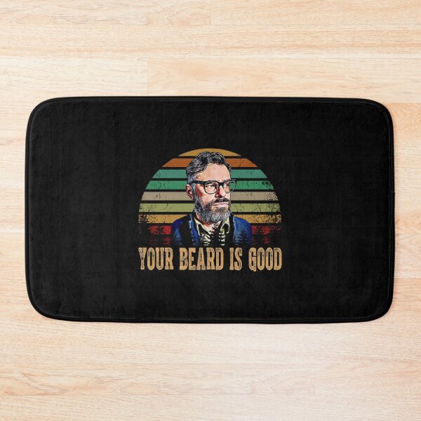 Item preview, Retro beard is good the flight of the conchords art gift for fans bret   designed and sold by fuglybarbiee.