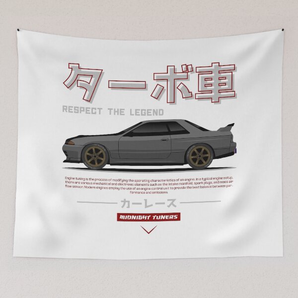 Item preview, Silver JDM GTR R32 Legend designed and sold by RacingSize.