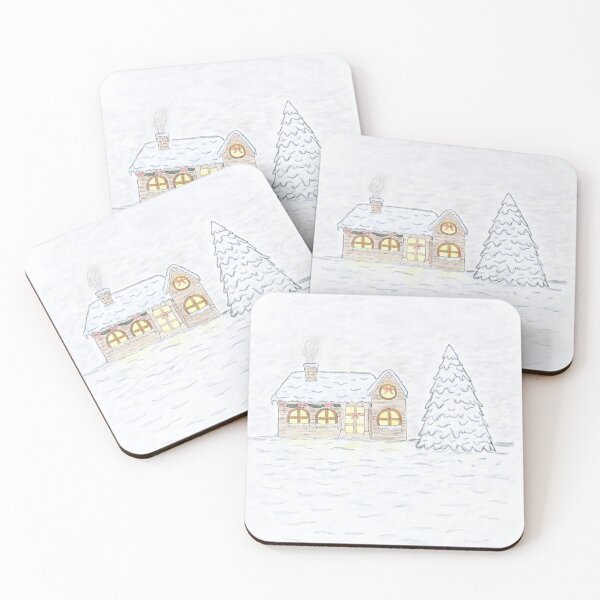 Item preview, Winter Christmas House designed and sold by WeArePear.