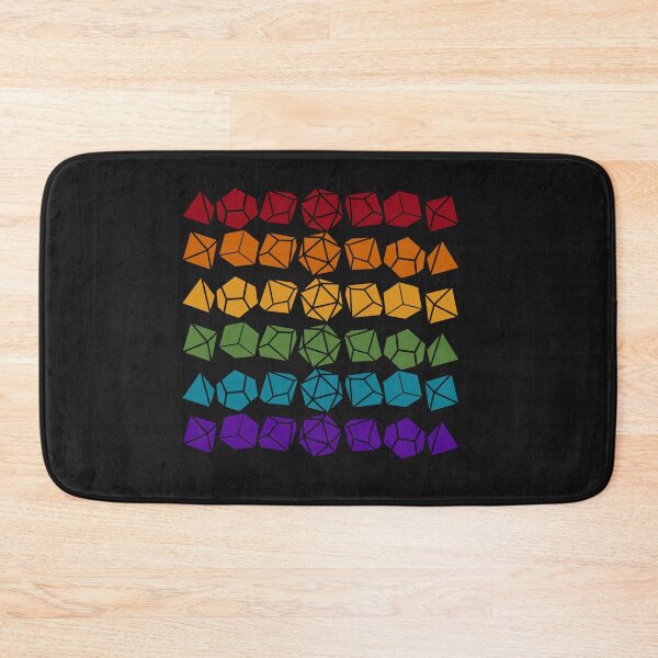 Item preview, Dice Set - Pride Flag designed and sold by KopoArtyStuff.