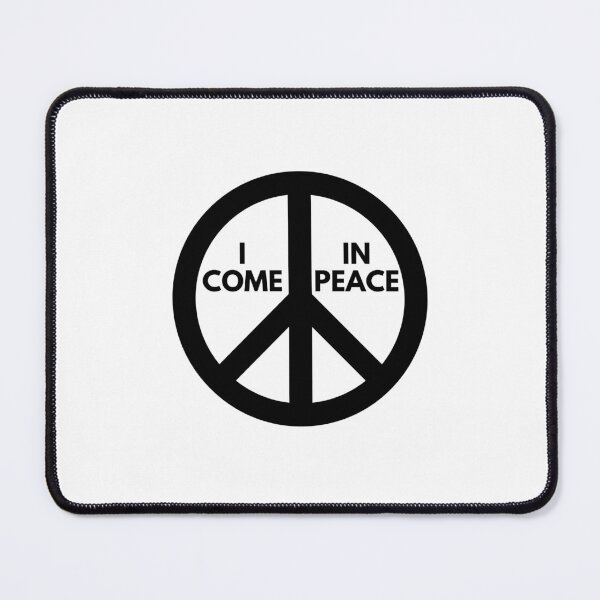 Item preview, I come in peace Classic T-shirt (black) designed and sold by OneDayCollected.