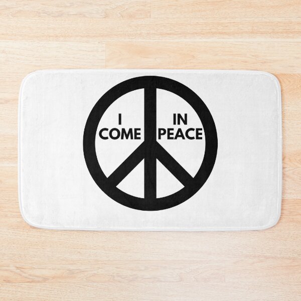 Item preview, I come in peace Classic T-shirt (black) designed and sold by OneDayCollected.