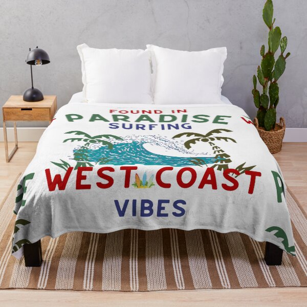 Item preview, Surfing, Found in Paradise, West Coast Vibes on White designed and sold by RnssncCo.