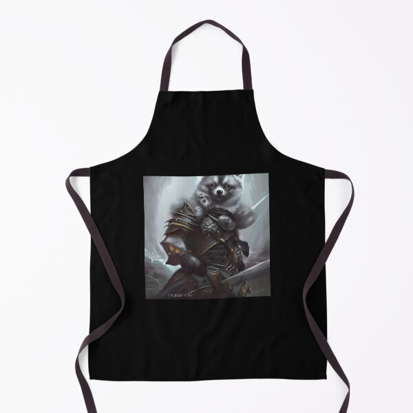 Item preview, AI Generated Art, War Husky/Pomsky designed and sold by RabbitHoleMI.