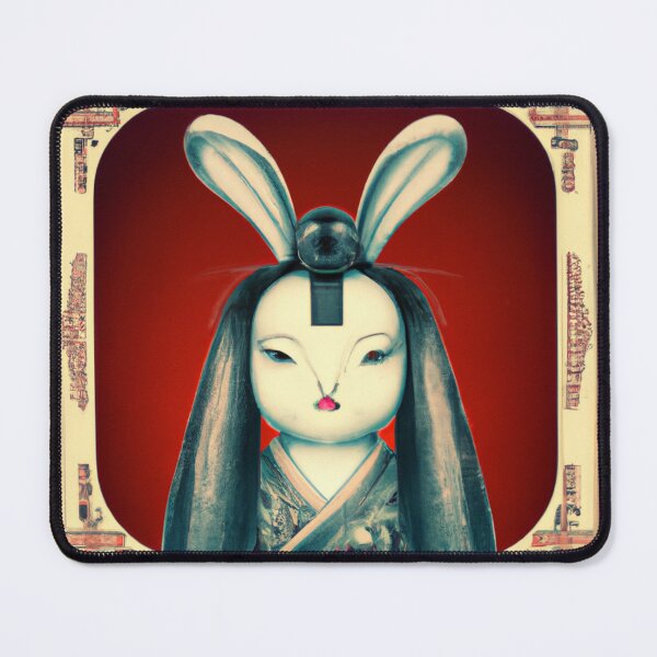 Item preview, Bunny geisha portrait designed and sold by Inalternativ.
