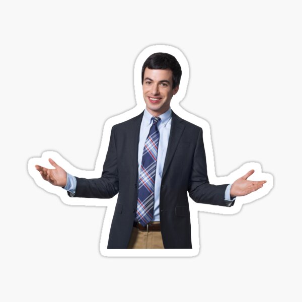 Vista previa del artículo con la obra «Nathan Fielder es mi amor», diseñado y vendido por Lauren Kenney.
