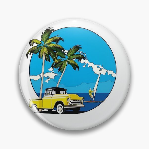 Item preview, YELLOW CAR DRIVING AT HAWAIIAN BEACH  designed and sold by Vehiclestore.